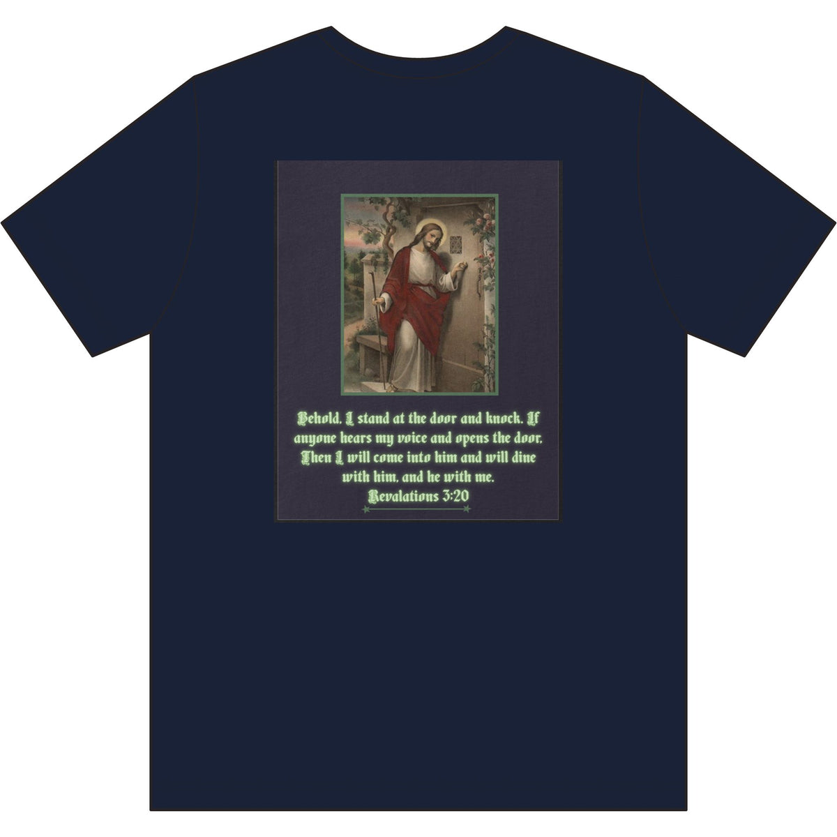 Jesus is knocking-Unisex T-Shirt