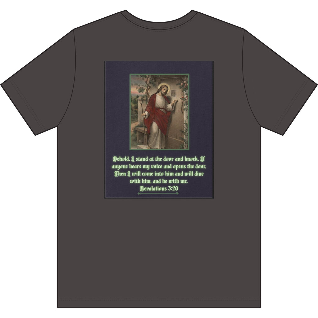 Jesus is knocking-Unisex T-Shirt