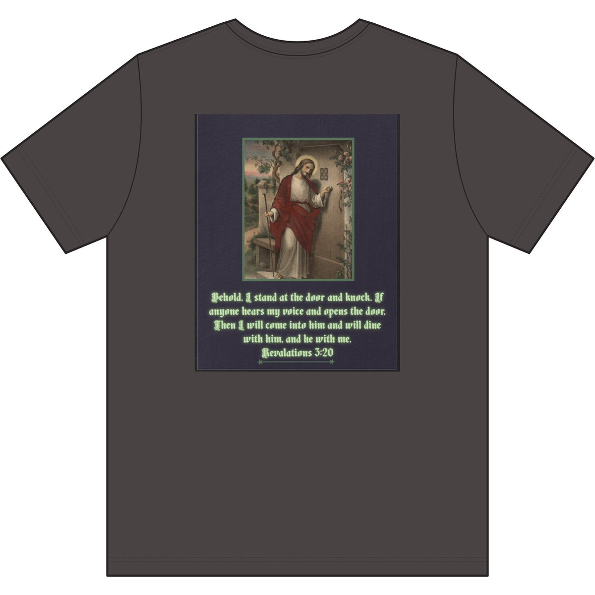 Jesus is knocking-Unisex T-Shirt