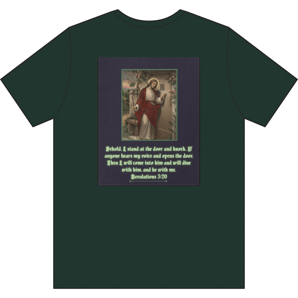 Jesus is knocking-Unisex T-Shirt