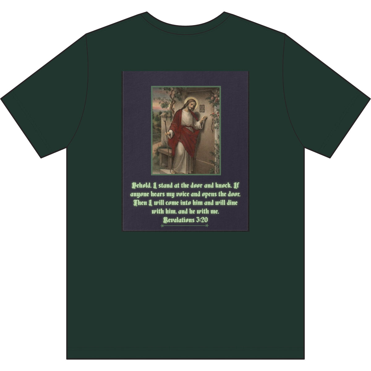 Jesus is knocking-Unisex T-Shirt