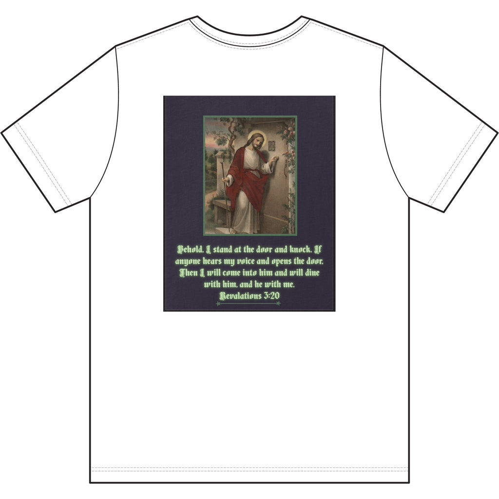 Jesus is knocking-Unisex T-Shirt