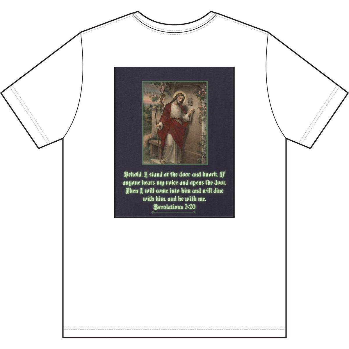 Jesus is knocking-Unisex T-Shirt