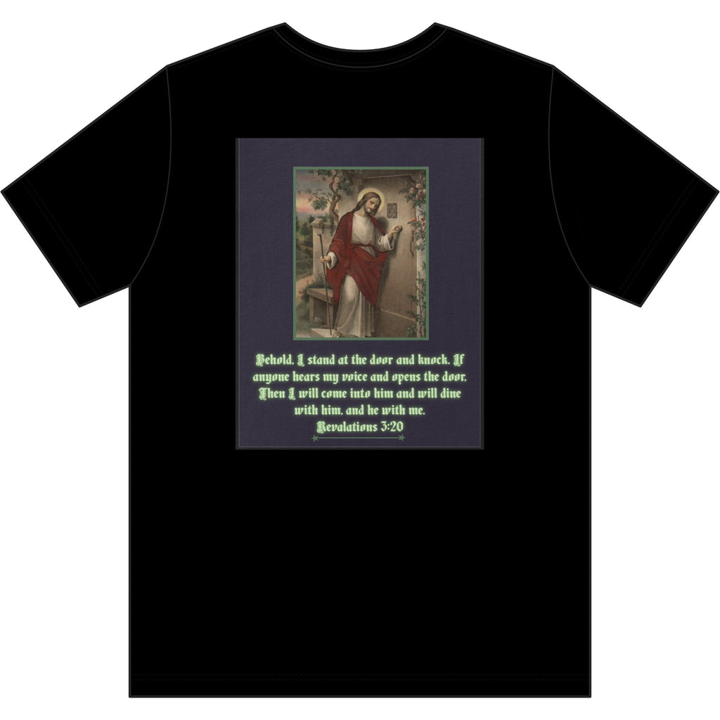 Jesus is knocking-Unisex T-Shirt