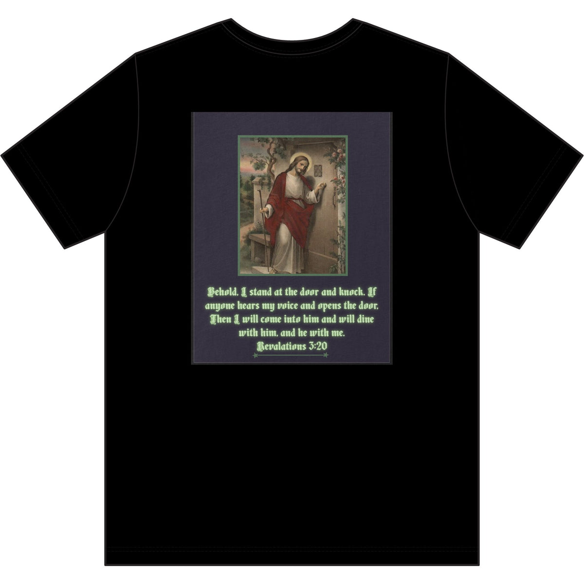 Jesus is knocking-Unisex T-Shirt