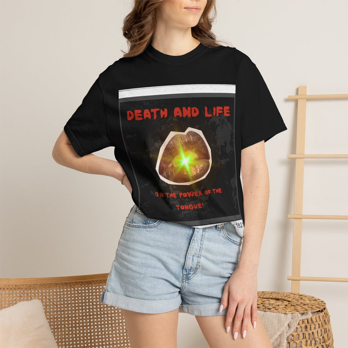 Death and Life is in the power of the tongue-Proverbs 18:21 Tee