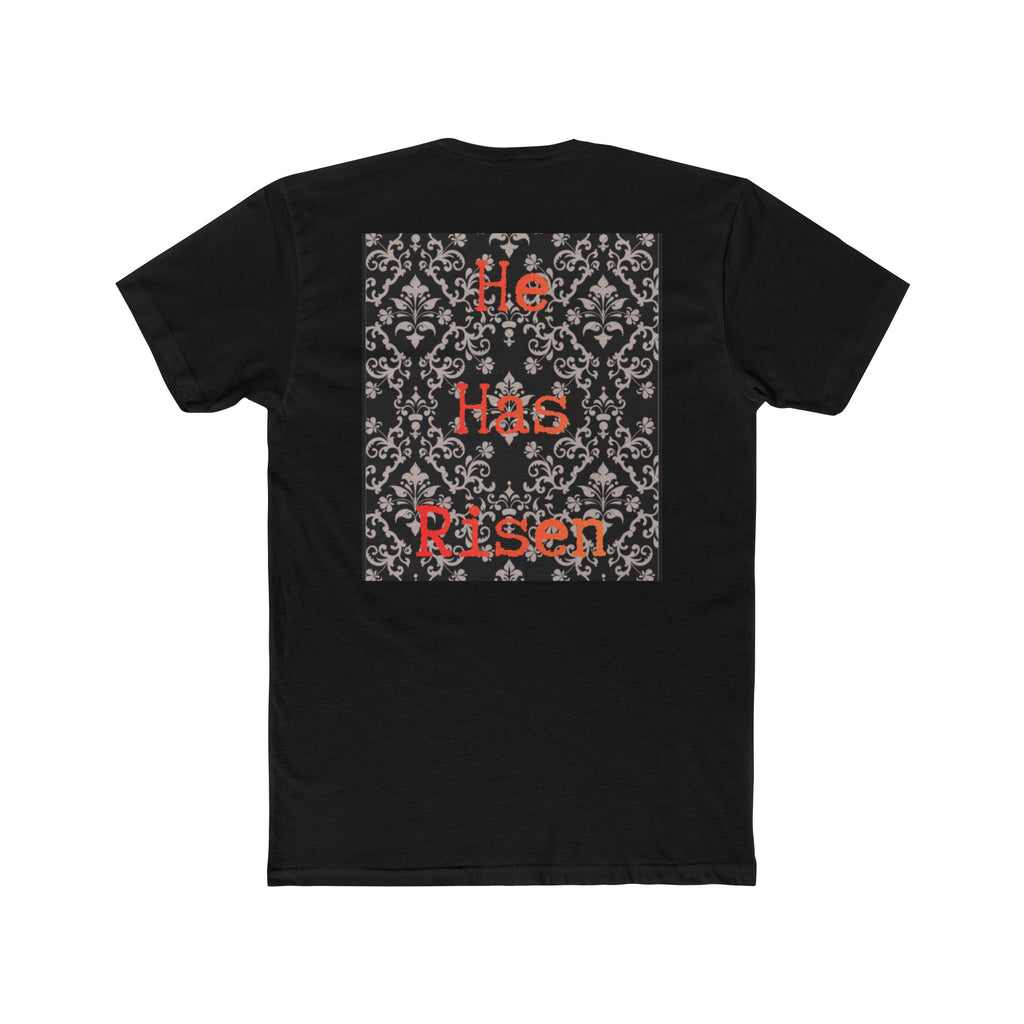 He Has Risen T‑Shirt — Vintage Resurrection Christian Tee