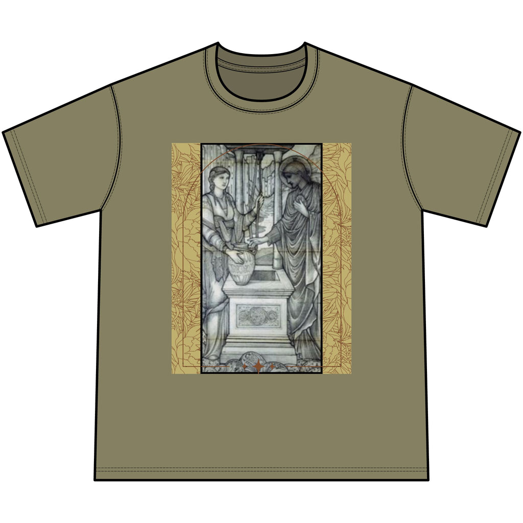 Women at the well-Vintage Mineral Washed T-Shirt