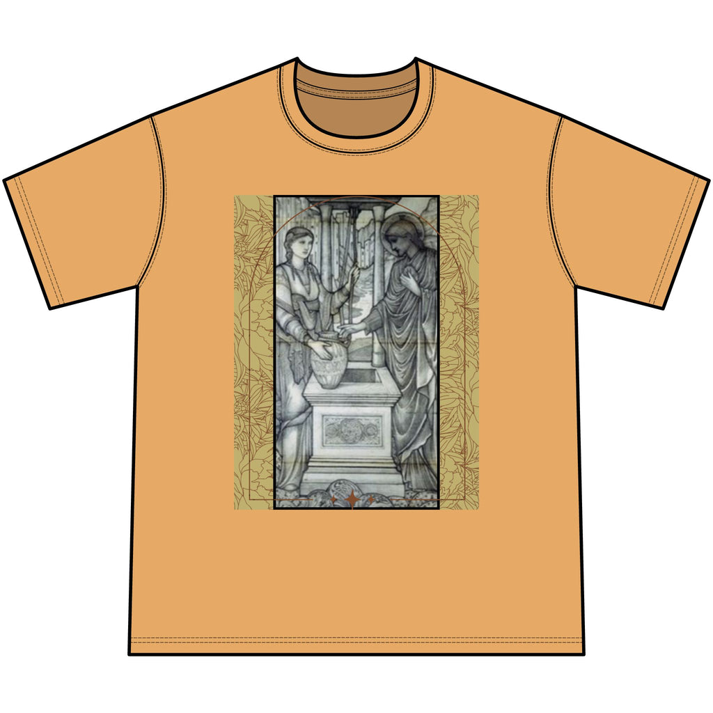 Women at the well-Vintage Mineral Washed T-Shirt