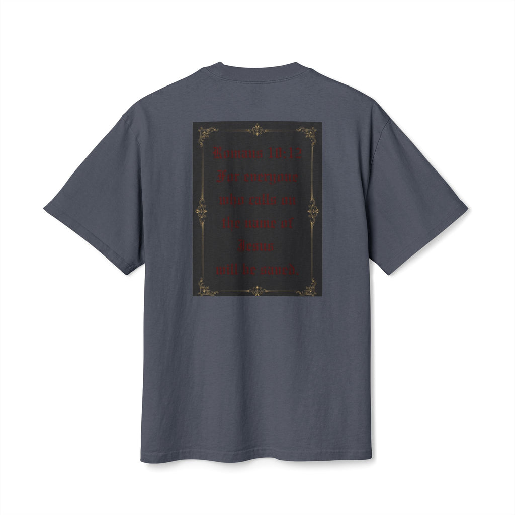Set Apart Collection- “Touched My Darkness • Saved by Light” -Unisex Heavy Faded Tee