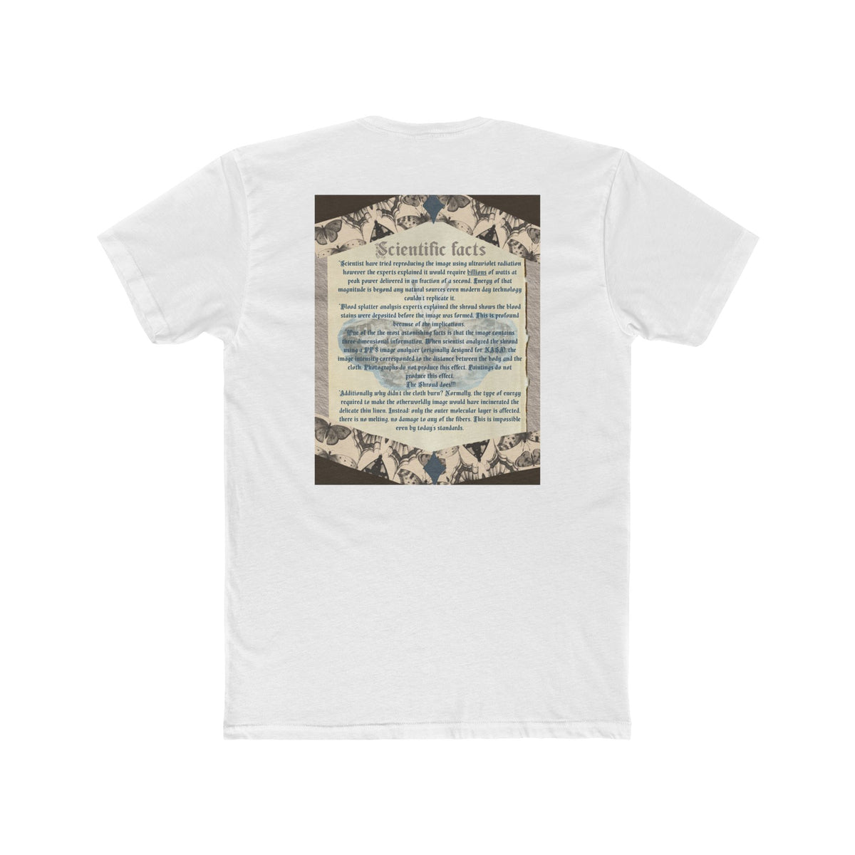 Shroud of Turin– Sepia Faith Tee