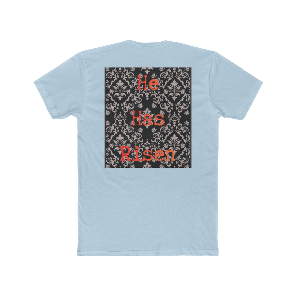 He Has Risen T‑Shirt — Vintage Resurrection Christian Tee
