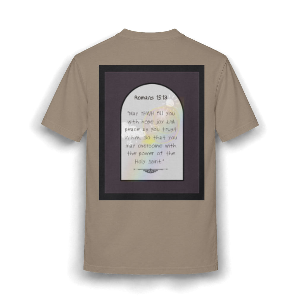 Faith-Inspired Graphic Tee — Romans 15:13 Verse Shirt