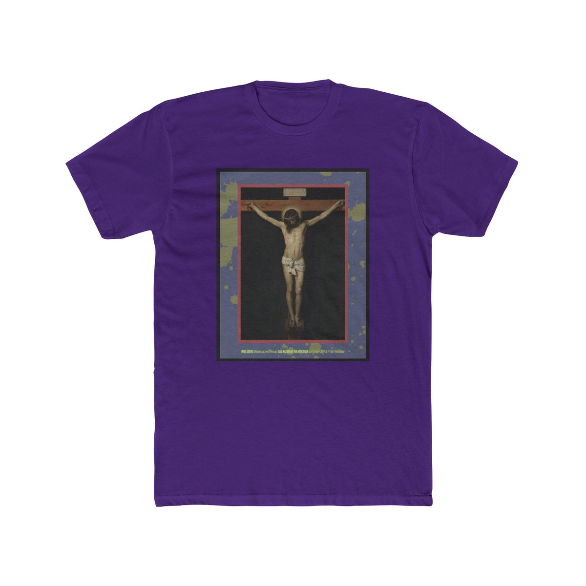 "People Will Let You Down, Jesus Won't" – Church Hurt / Crucifixion Reflection -Unisex Cotton Crew Tee