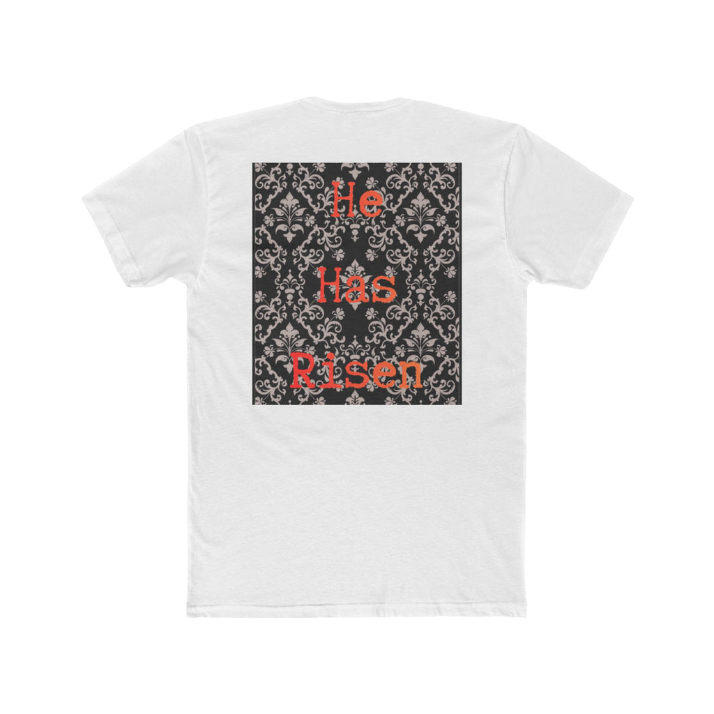 He Has Risen T‑Shirt — Vintage Resurrection Christian Tee