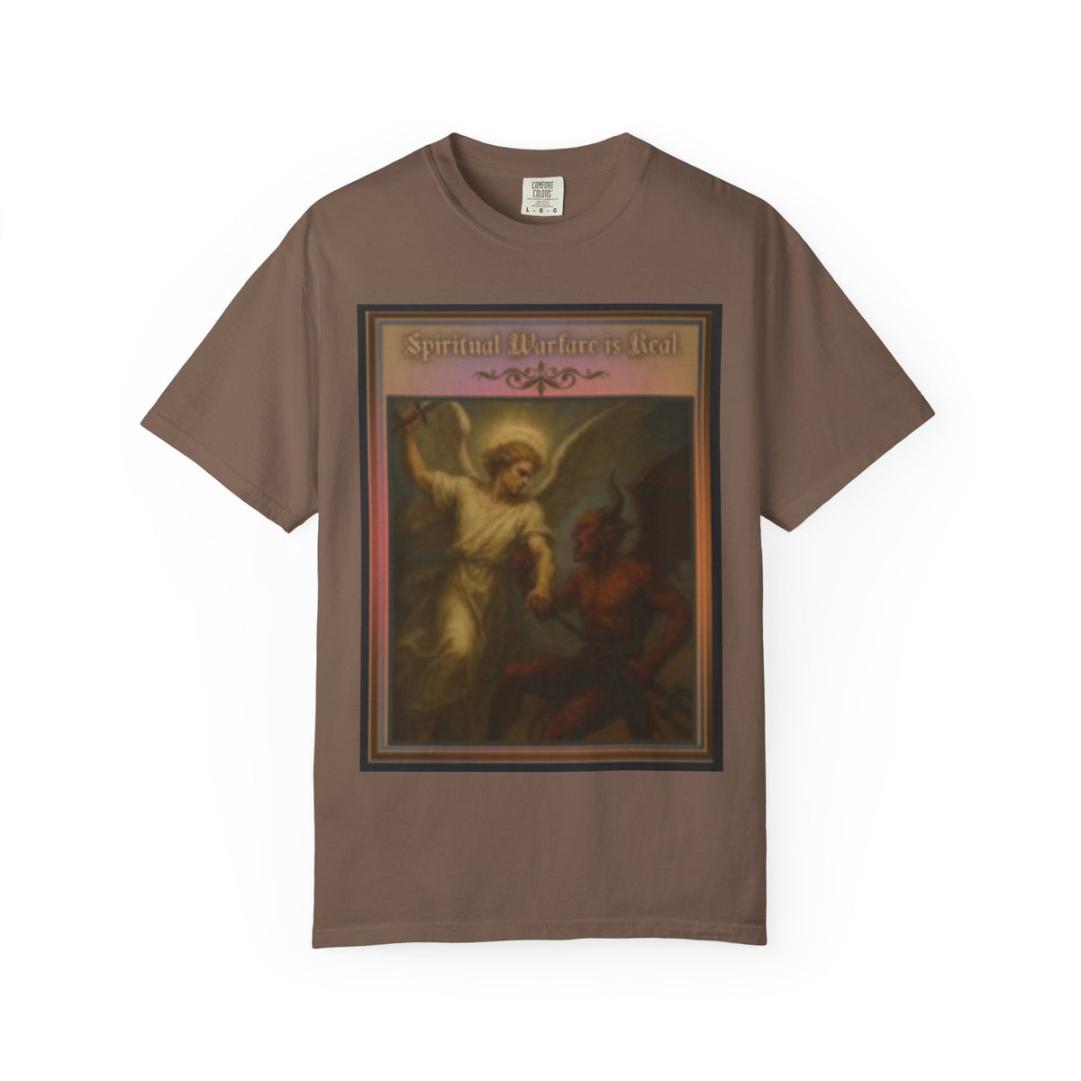 Warfare is real women's  — Vintage Gothic Illustration Tee