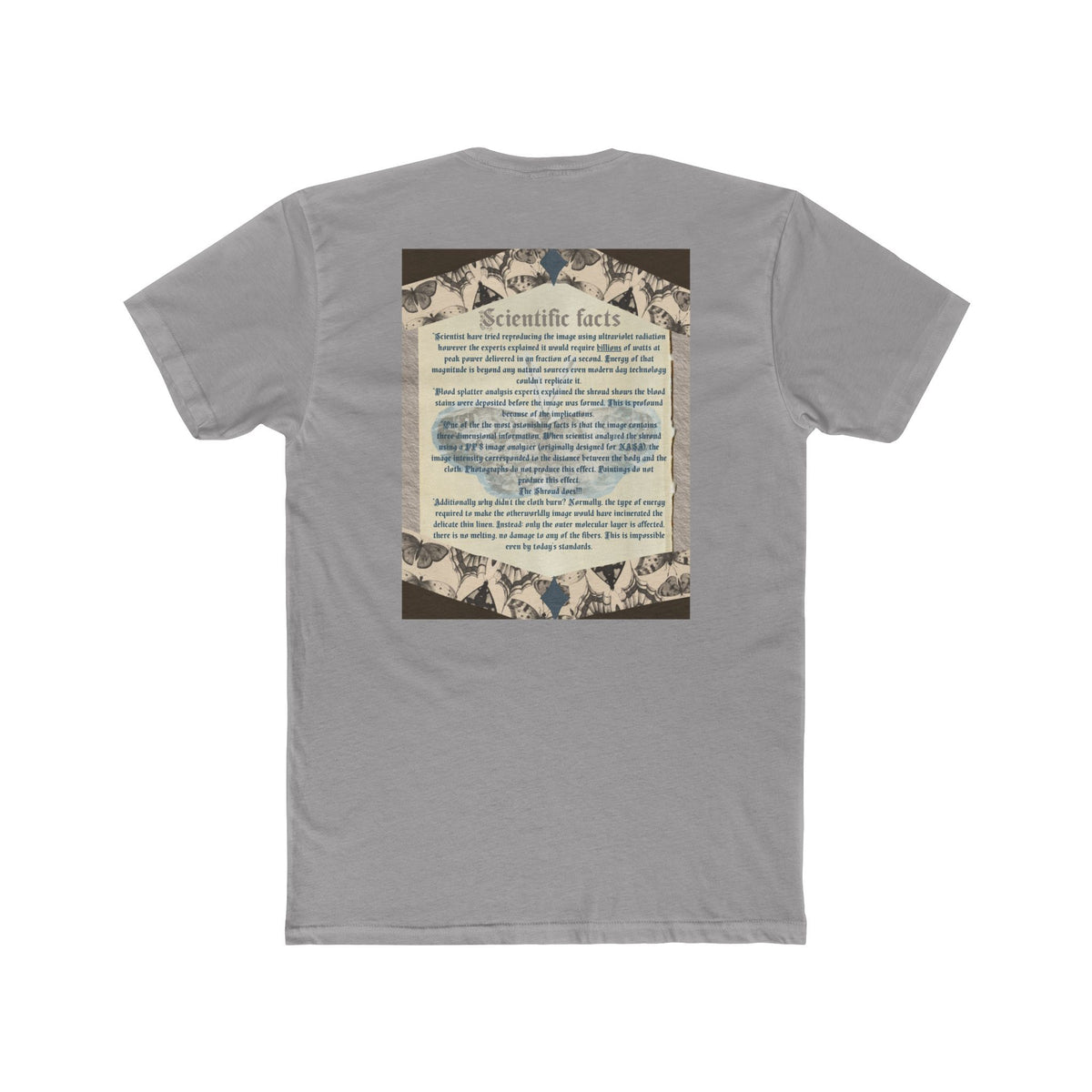 Shroud of Turin– Sepia Faith Tee