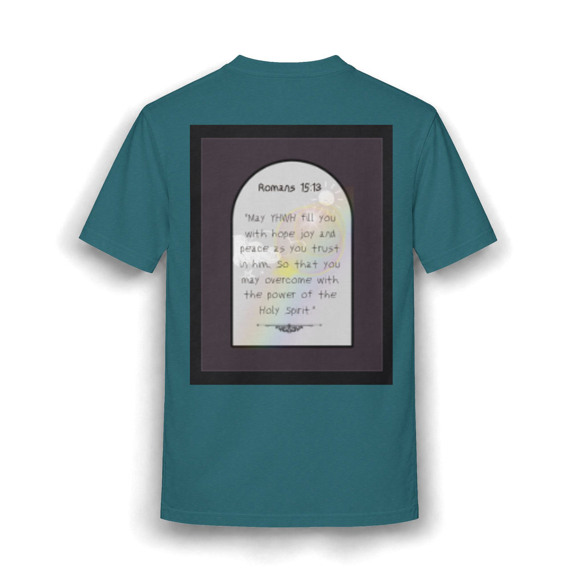 Faith-Inspired Graphic Tee — Romans 15:13 Verse Shirt
