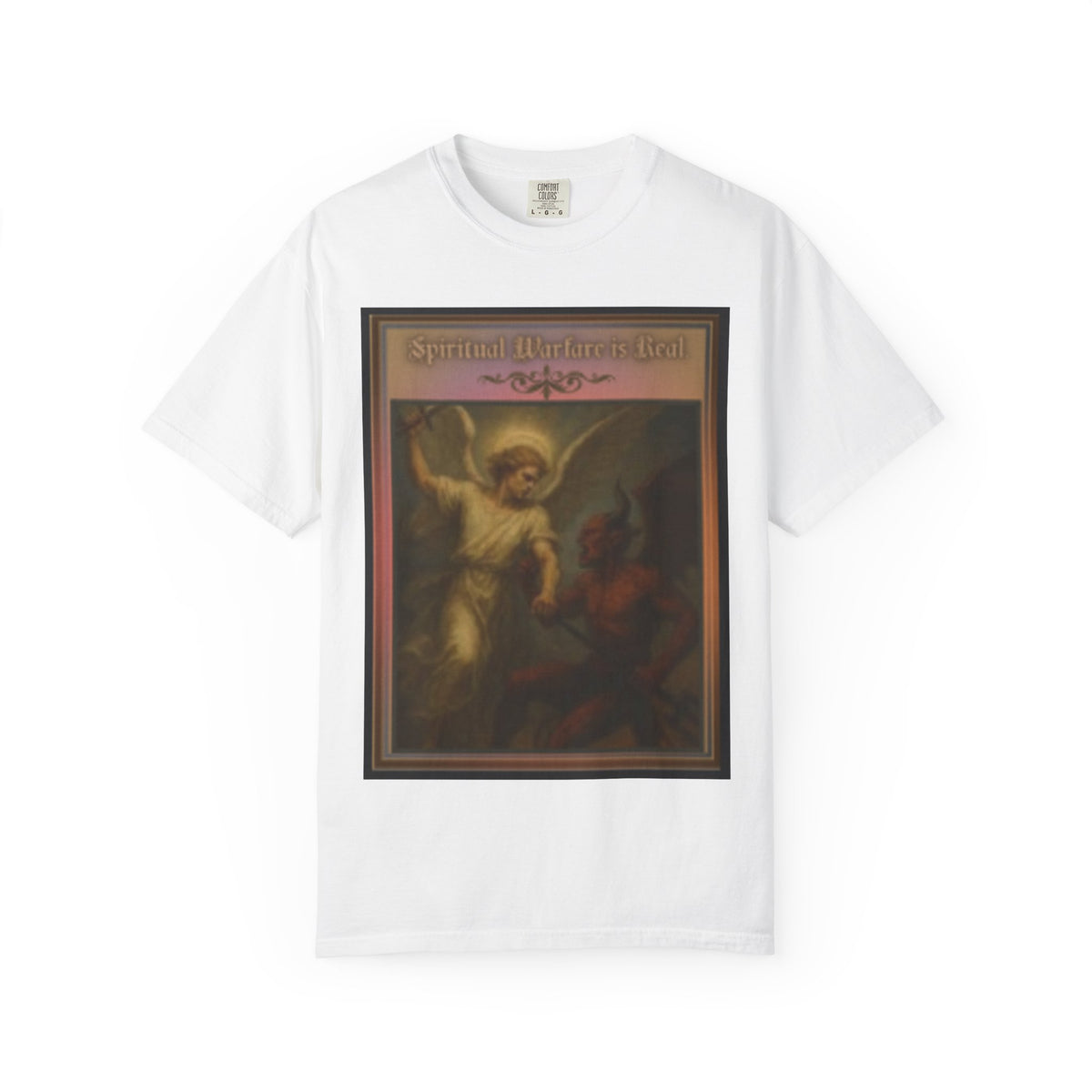 Warfare is real women's  — Vintage Gothic Illustration Tee