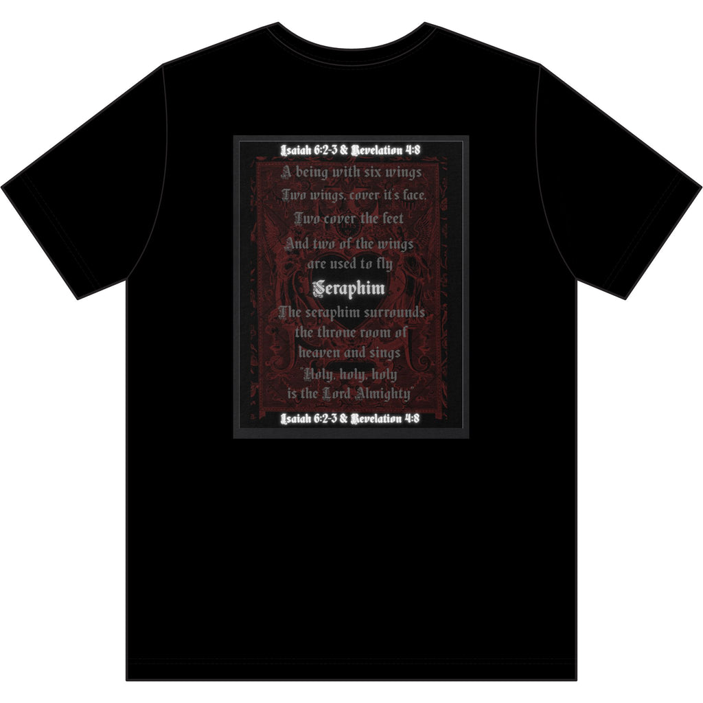 Seraphim - Isaiah 6:2-3 / Revelation 4:8 - Unisex T-Shirt