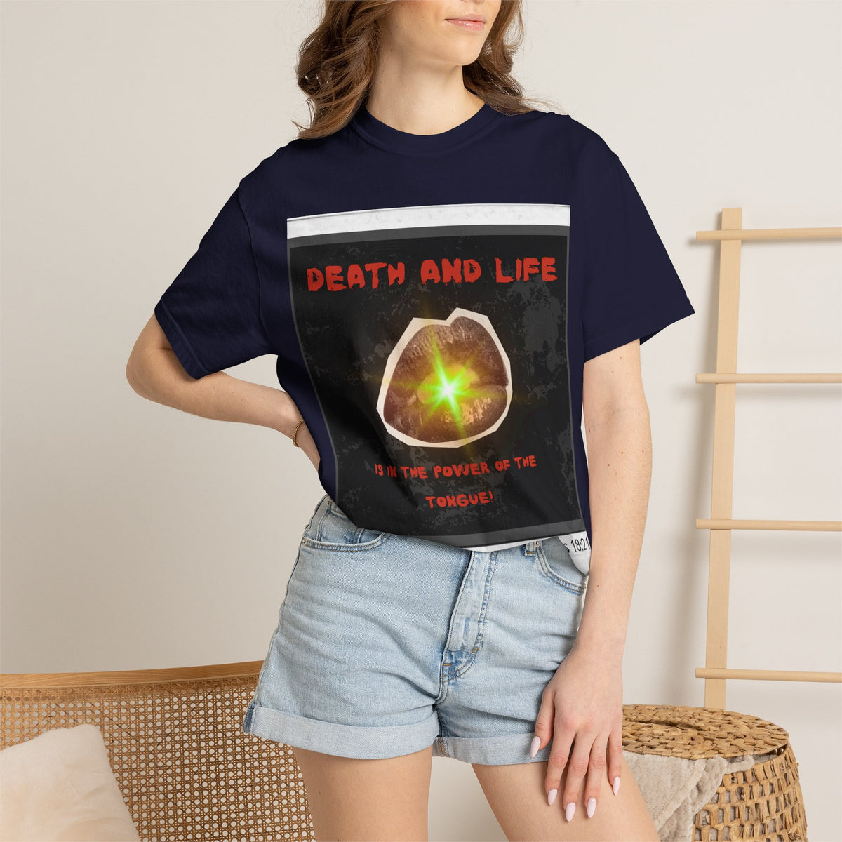 Death and Life is in the power of the tongue-Proverbs 18:21 Tee