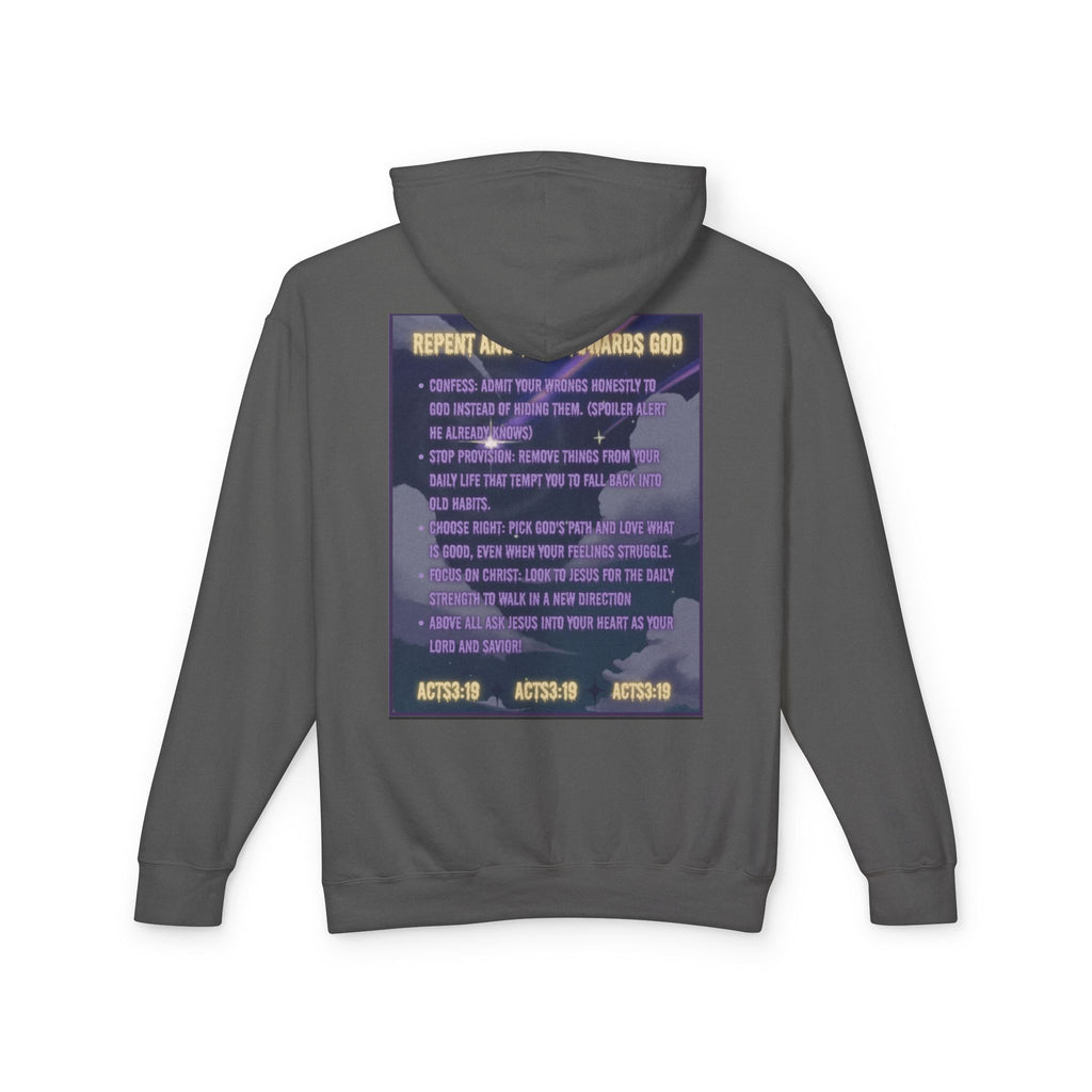 "Jesus Saves Witches" Lightweight Hooded Sweatshirt
