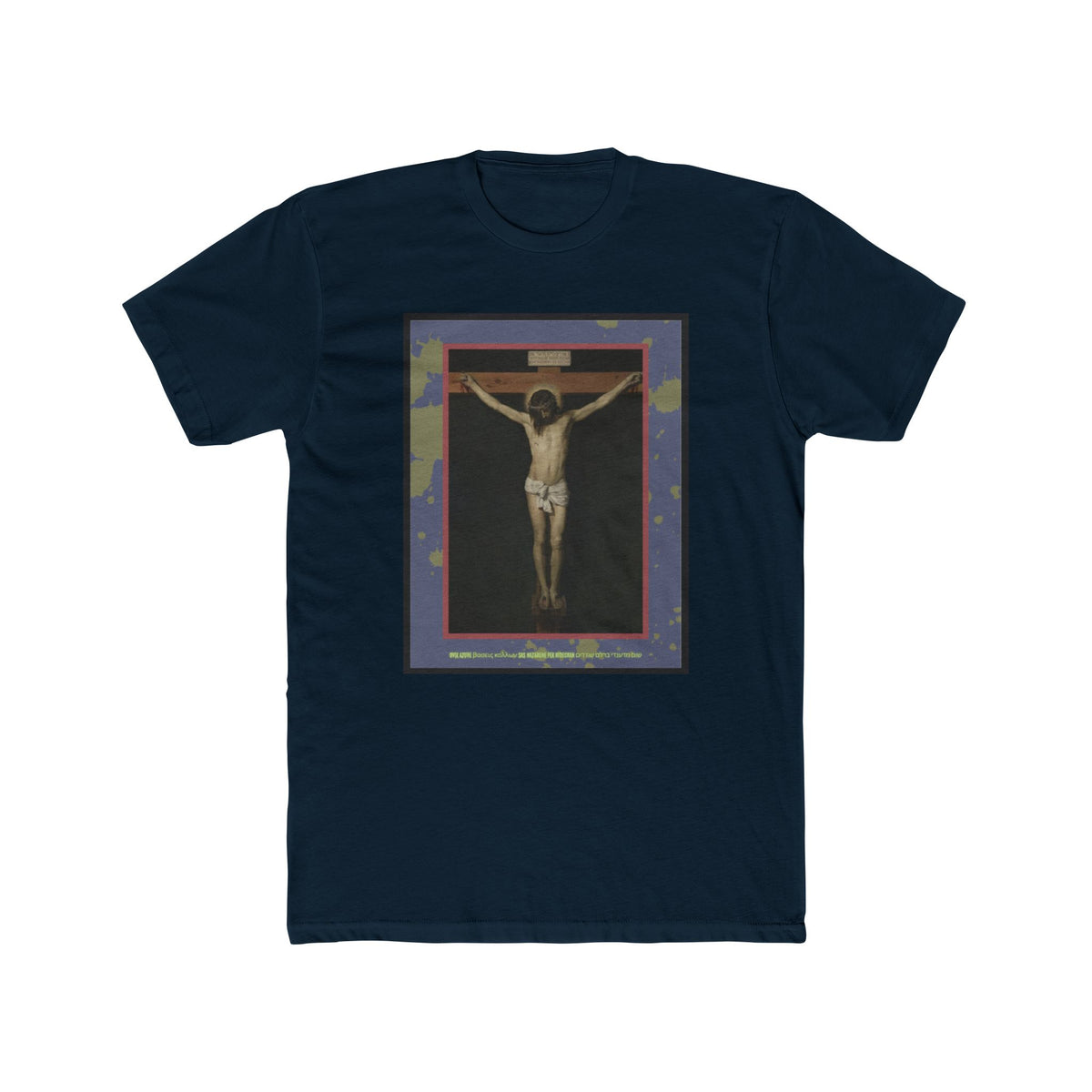 "People Will Let You Down, Jesus Won't" – Church Hurt / Crucifixion Reflection -Unisex Cotton Crew Tee