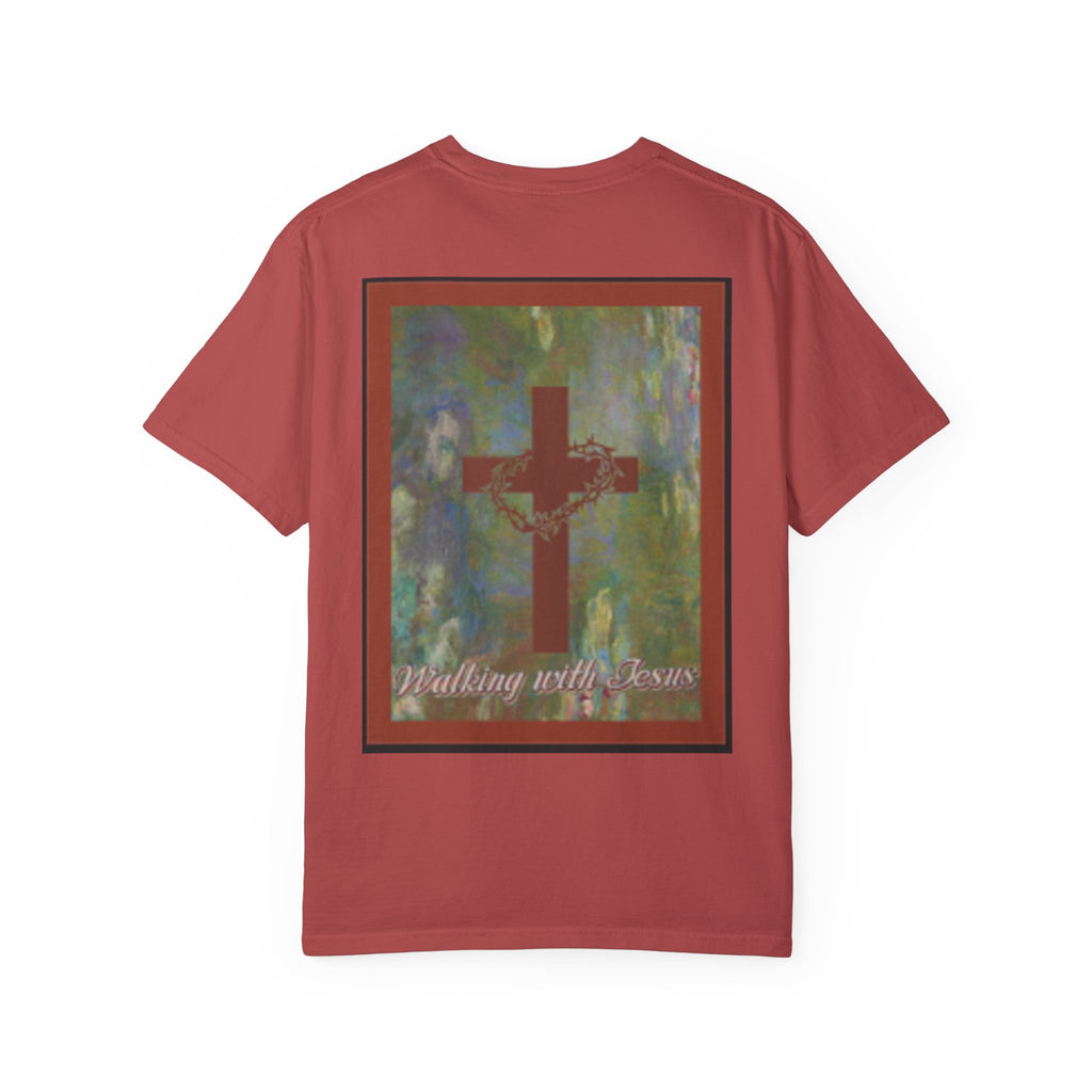 The one who comforts us in our afflictions — Women's Vintage Gothic Illustration Tee