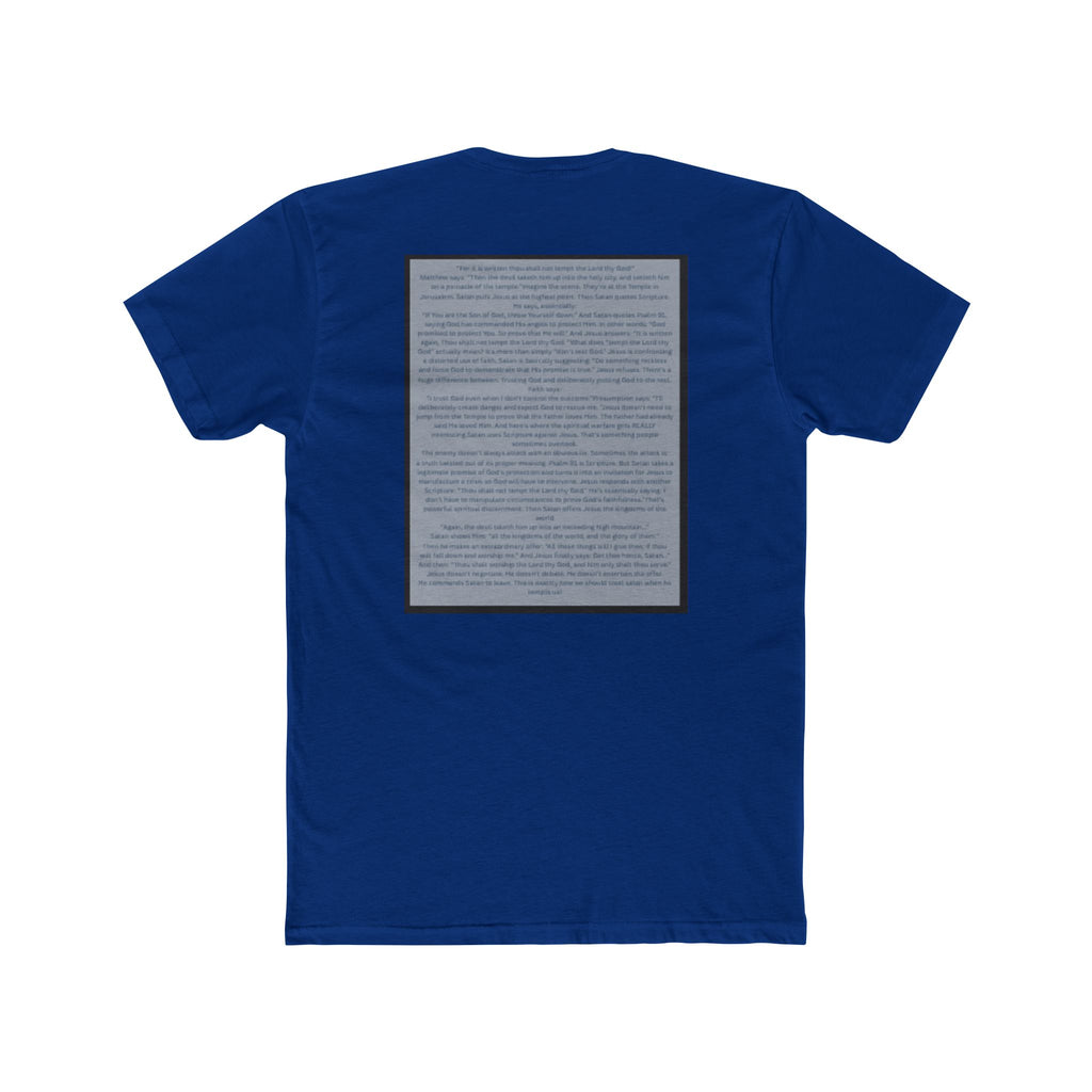"After You" – Temptation of Christ Tee Unisex Cotton Crew Tee