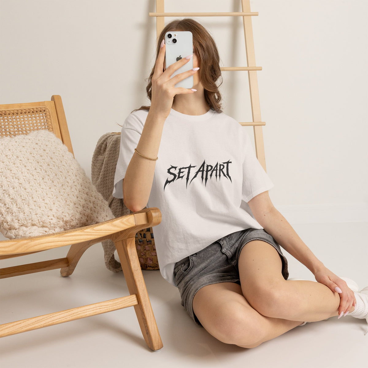 John 17:16 Not Of This World -Unisex Heavy Cotton Tee