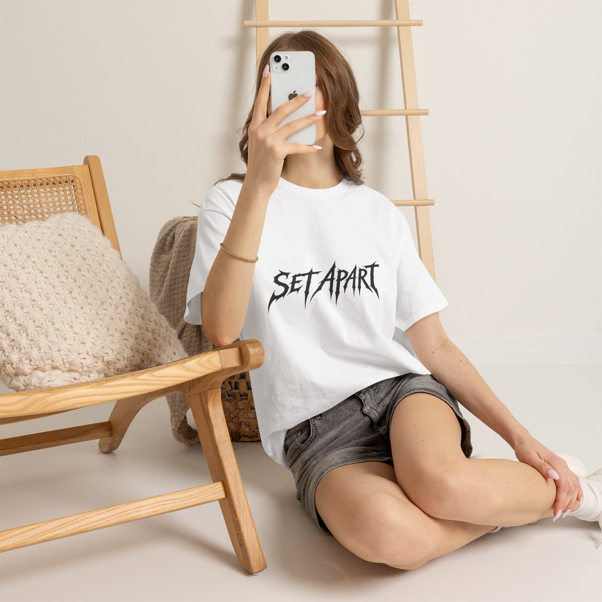 John 17:16 Not Of This World -Unisex Heavy Cotton Tee