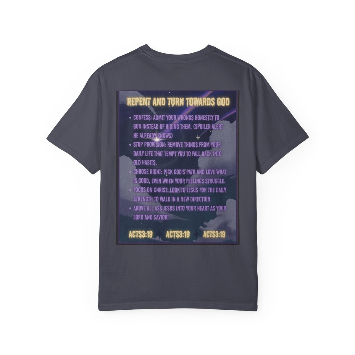Jesus Saves Witches-Front and back T-shirt