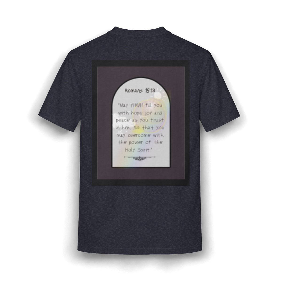 Faith-Inspired Graphic Tee — Romans 15:13 Verse Shirt