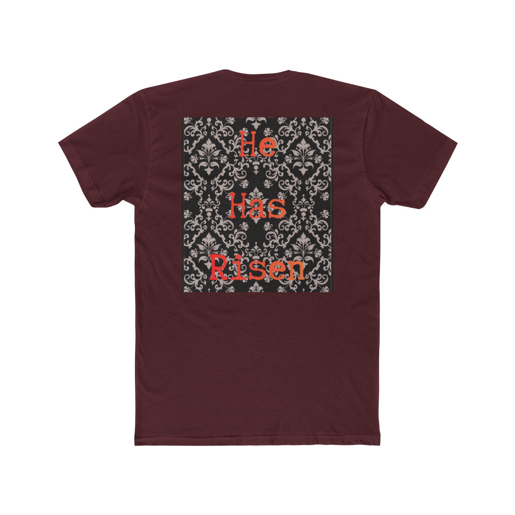 He Has Risen T‑Shirt — Vintage Resurrection Christian Tee