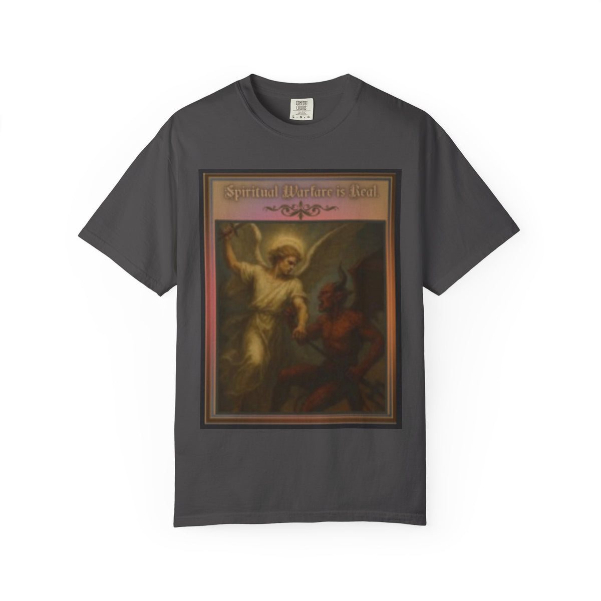 Warfare is real women's  — Vintage Gothic Illustration Tee