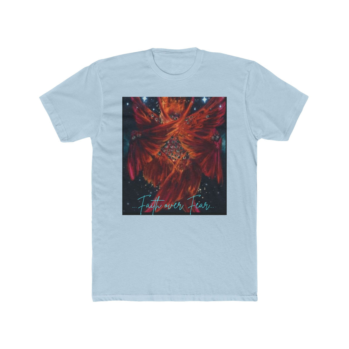 "Faith over fear" Otherworldly Seraphim Art Graphic T-Shirt