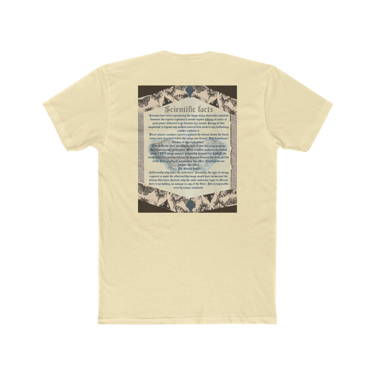 Shroud of Turin– Sepia Faith Tee