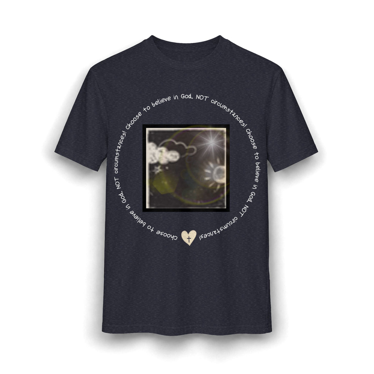 Faith-Inspired Graphic Tee — Romans 15:13 Verse Shirt