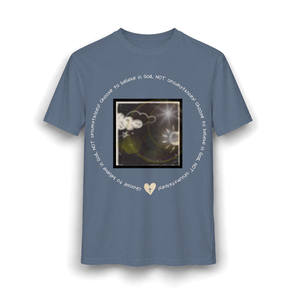Faith-Inspired Graphic Tee — Romans 15:13 Verse Shirt
