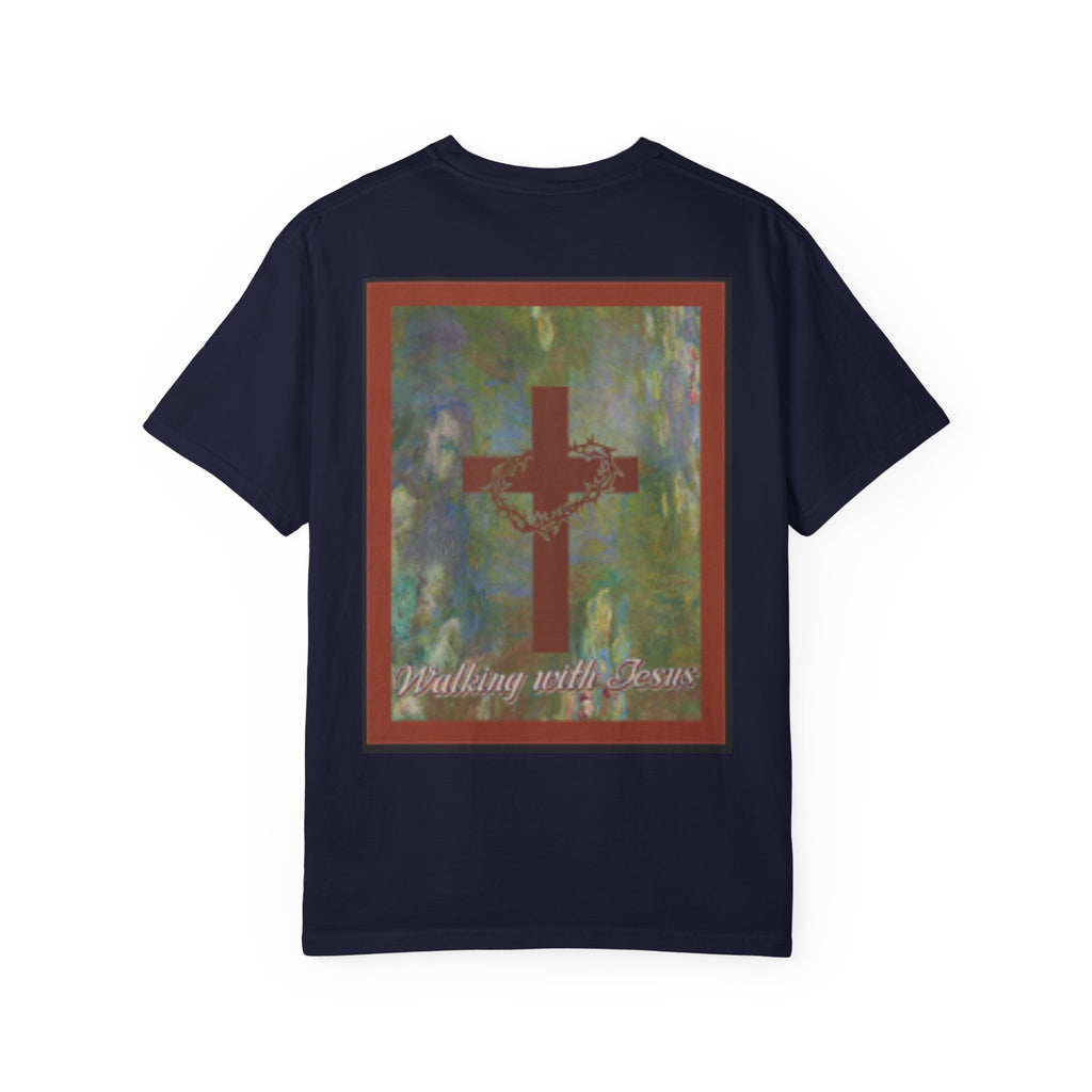 The one who comforts us in our afflictions — Women's Vintage Gothic Illustration Tee