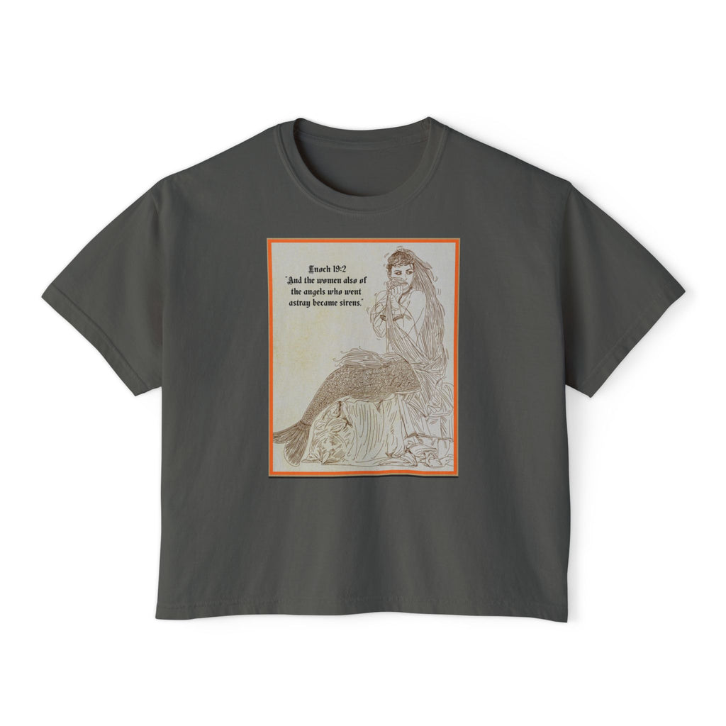 Enoch 19:2 — "Sirens" Front and Back Women's Boxy Tee