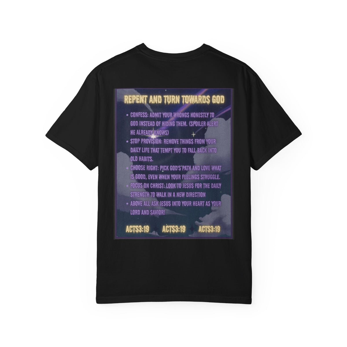 Jesus Saves Witches-Front and back T-shirt