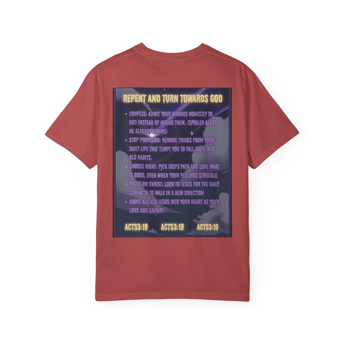 Jesus Saves Witches-Front and back T-shirt