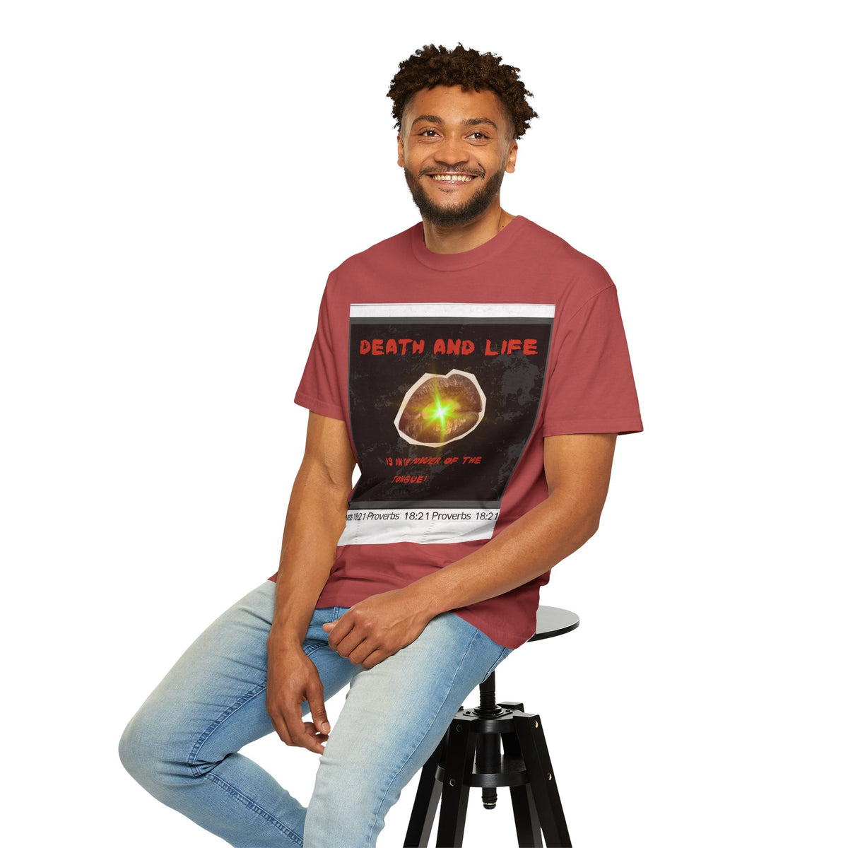 Death and Life is in the power of the tongue-Proverbs 18:21 Tee