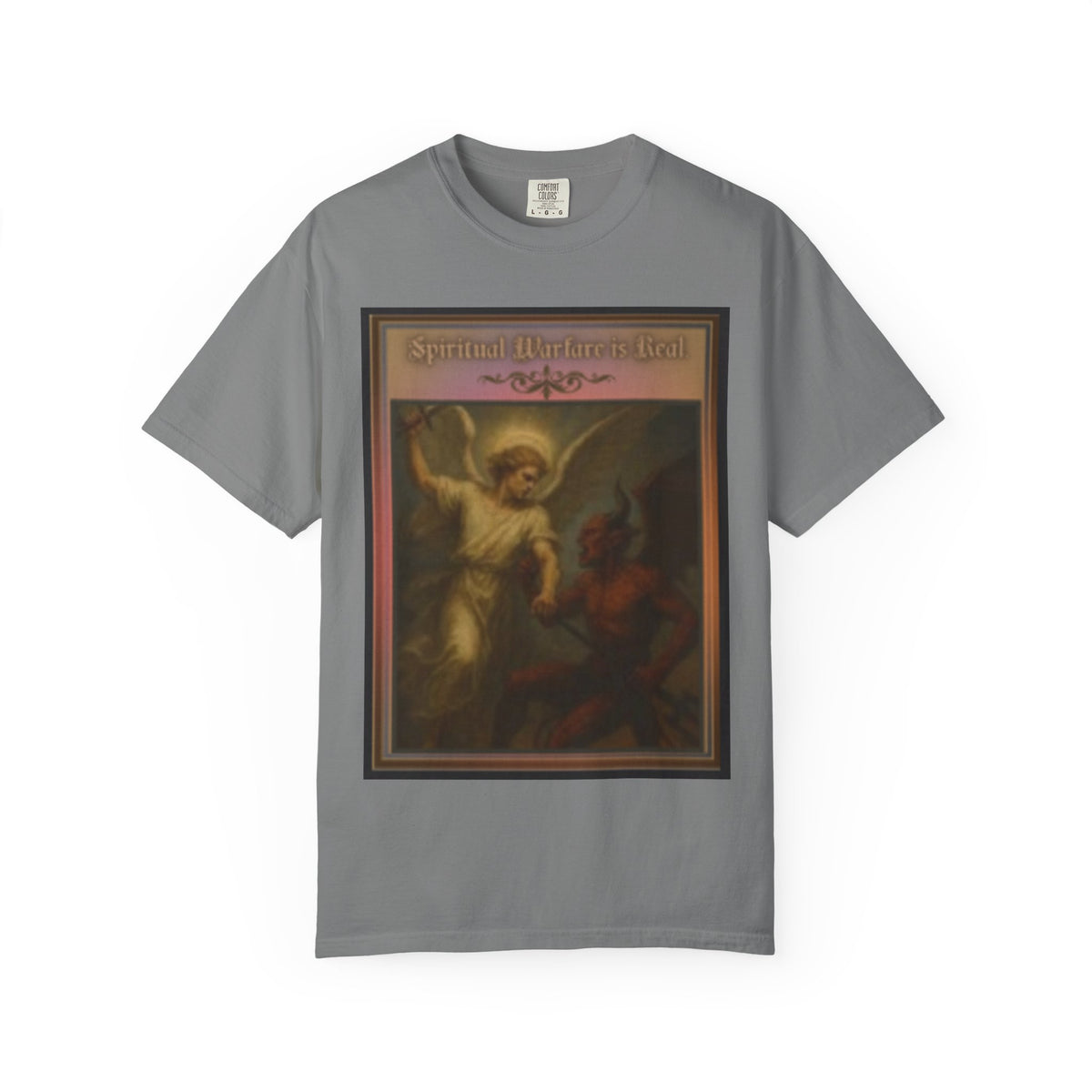 Warfare is real women's  — Vintage Gothic Illustration Tee