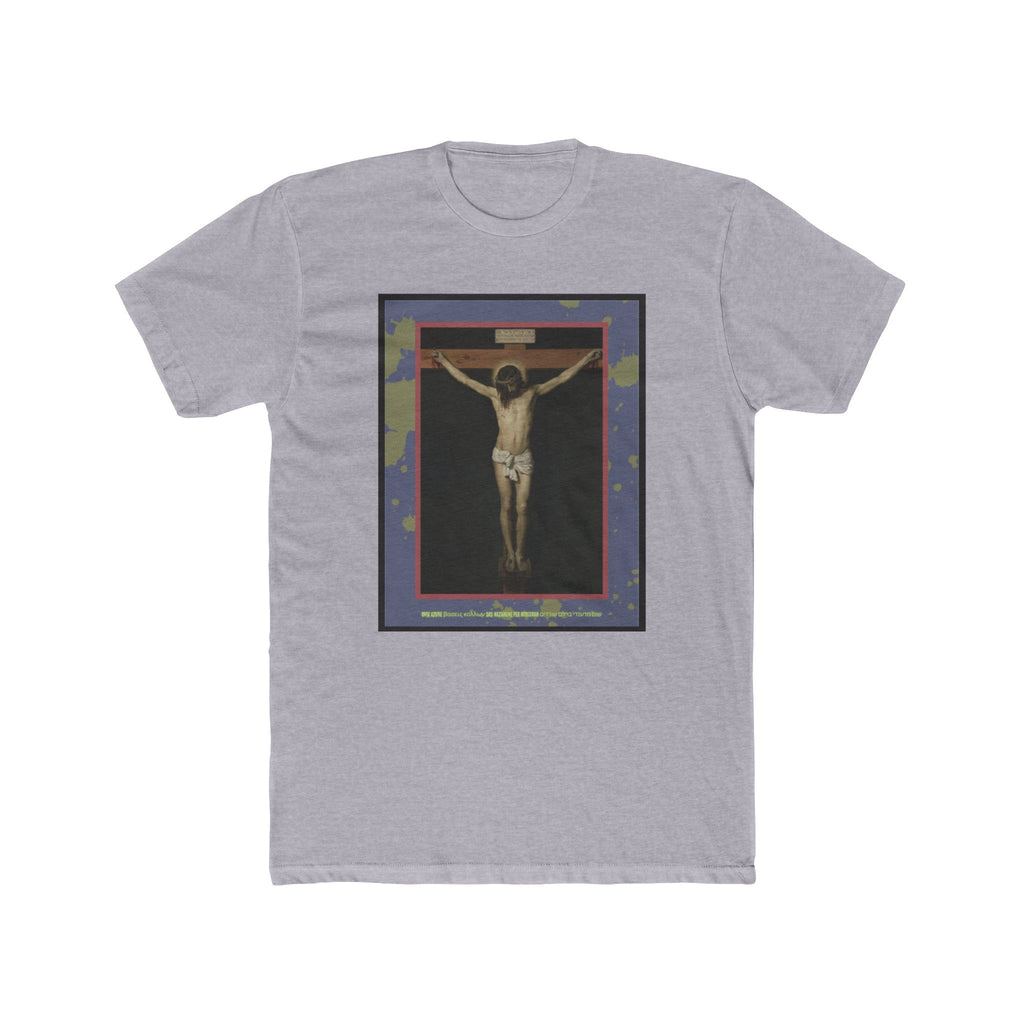 "People Will Let You Down, Jesus Won't" – Church Hurt / Crucifixion Reflection -Unisex Cotton Crew Tee