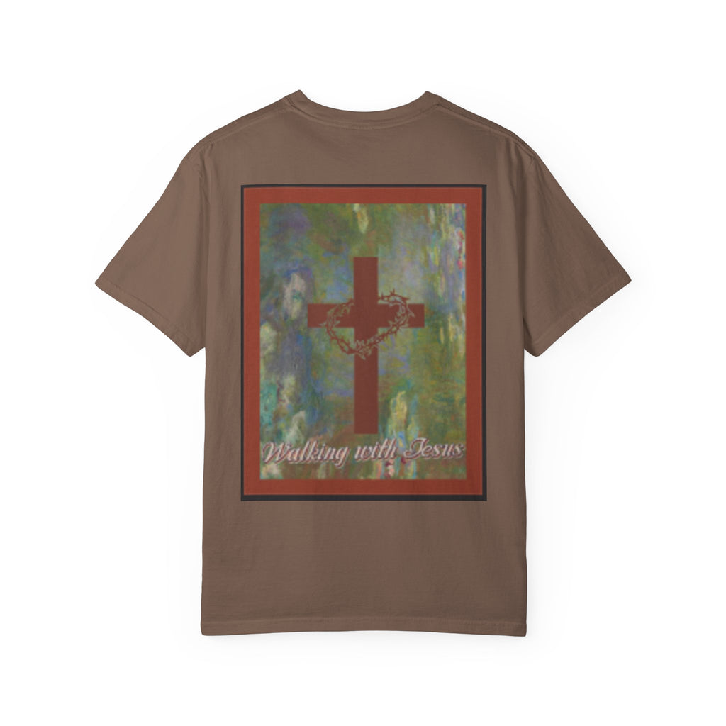 The one who comforts us in our afflictions — Women's Vintage Gothic Illustration Tee