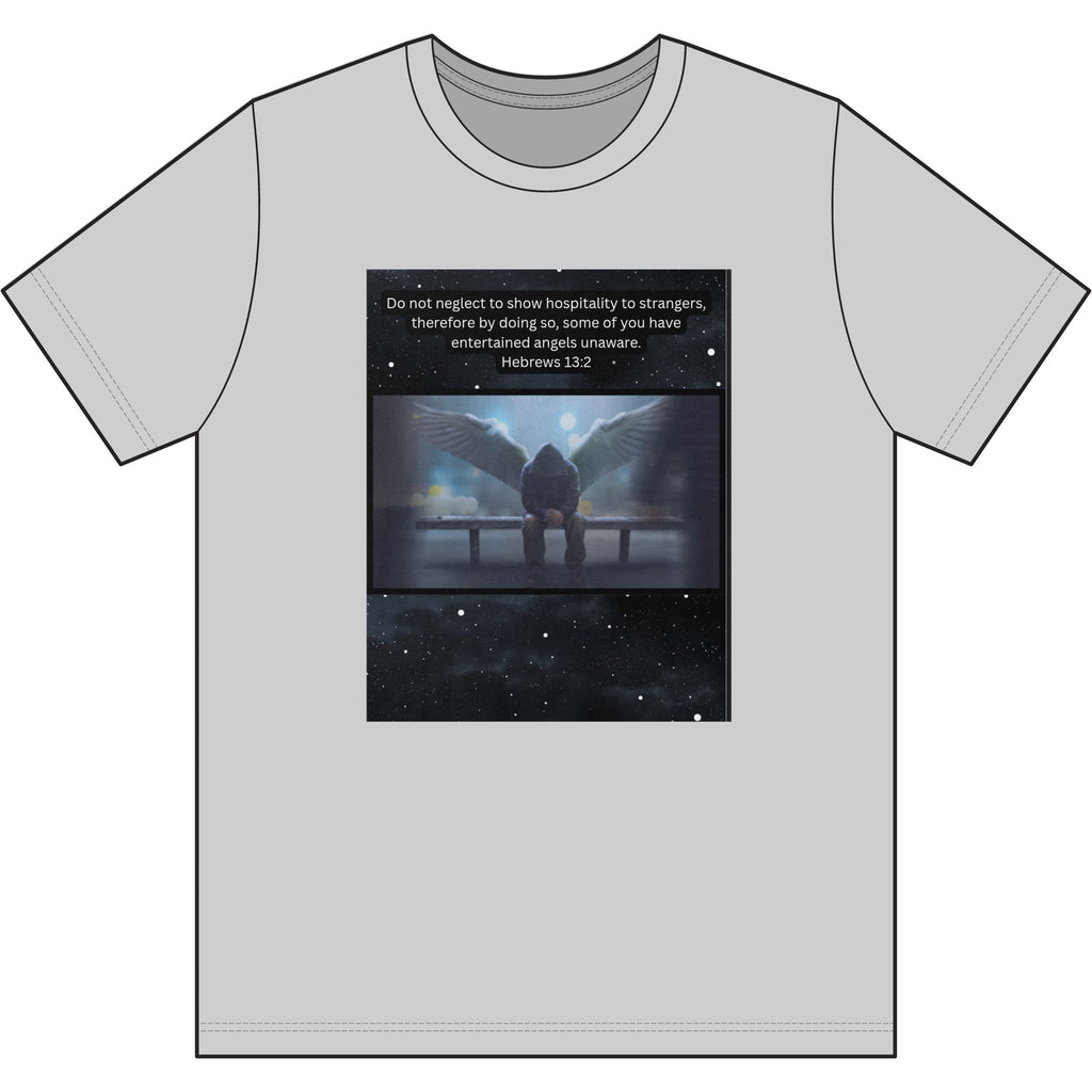 Hebrews 13:2 Entertained Angels Unaware-Tee