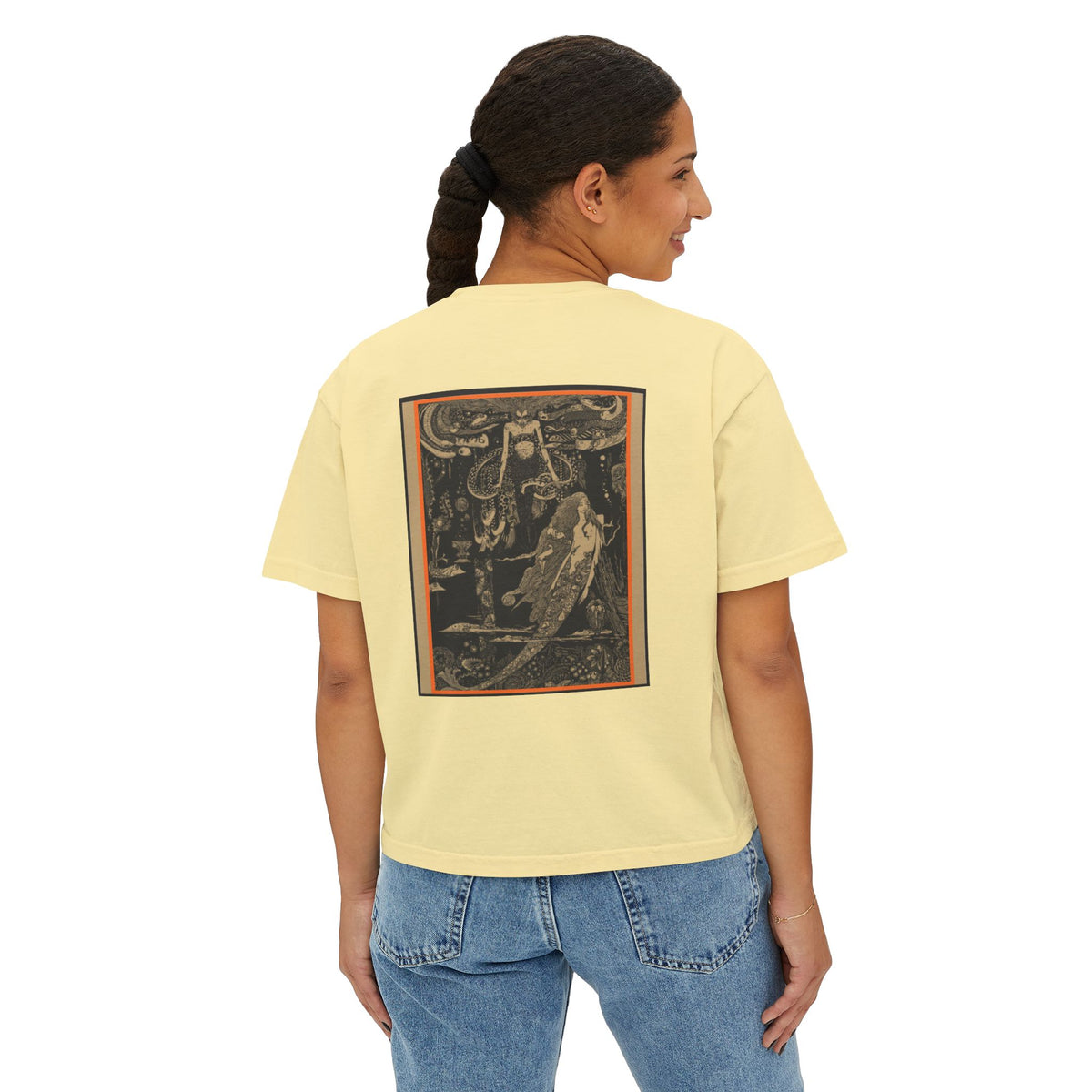 Enoch 19:2 — "Sirens" Front and Back Women's Boxy Tee
