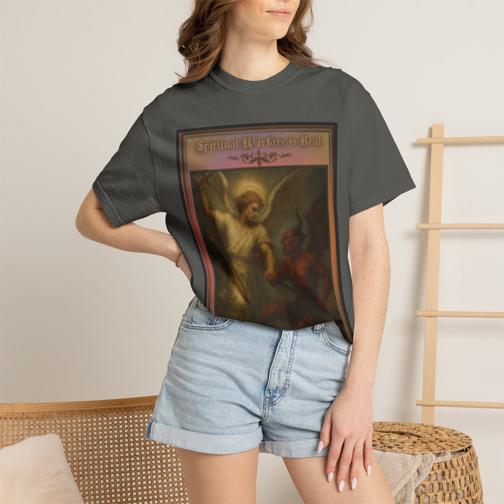 Warfare is real women's  — Vintage Gothic Illustration Tee